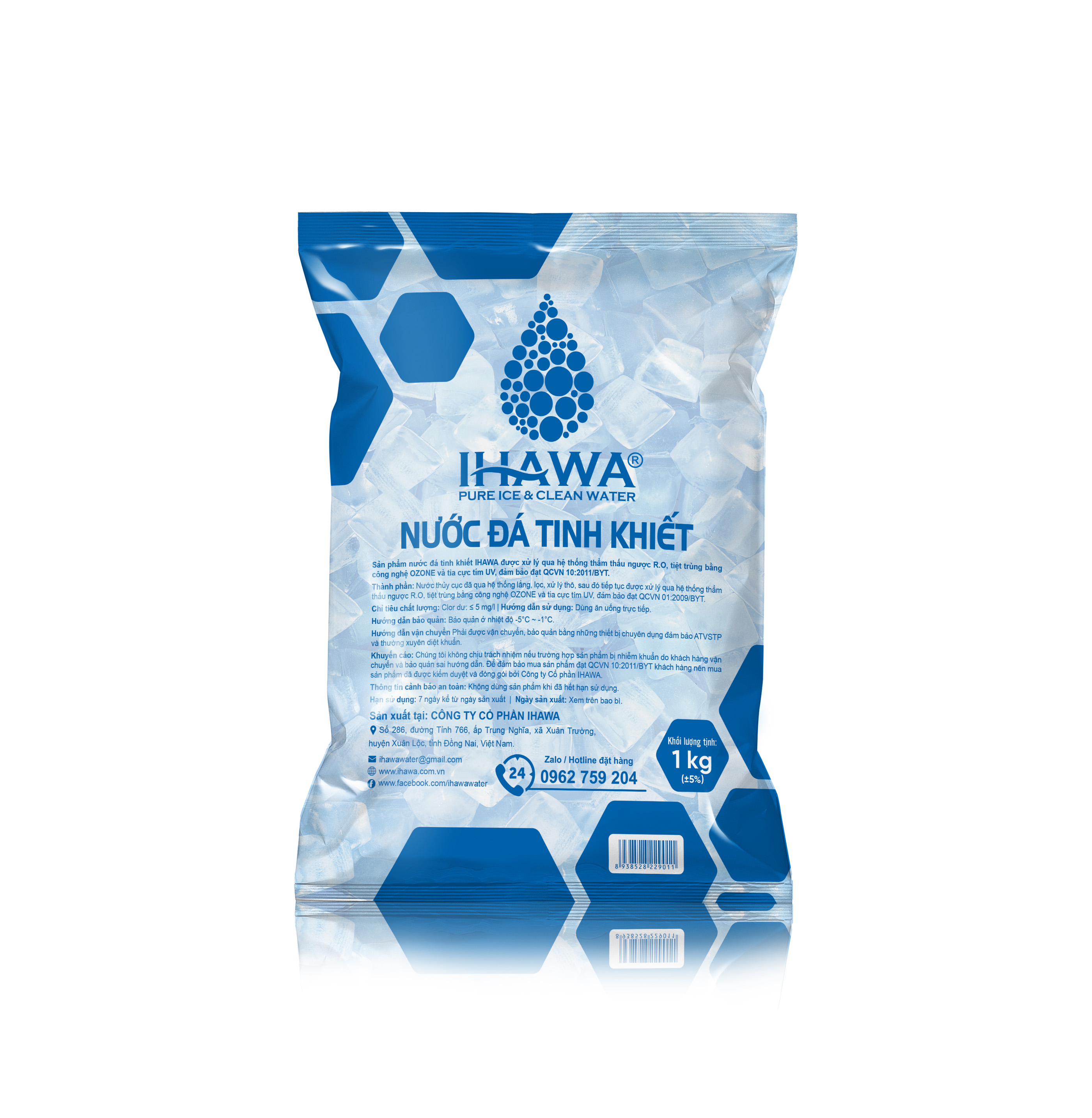 Đá Xay Tinh Khiết Ihawa loại 1 Kg